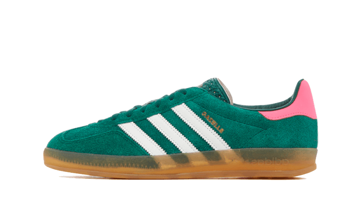 Adidas Gazelle Indoor Collegiate Green Lucid Pink