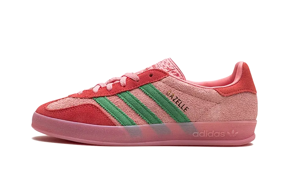 Adidas Gazelle Indoor Semi Pink Spark Preloved Scarlet