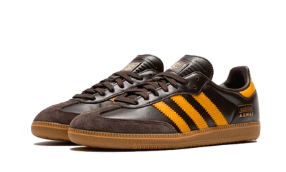 Adidas Samba OG Dark Brown Yellow