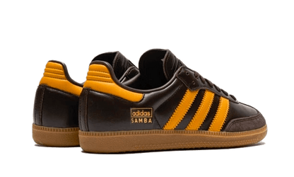 Adidas Samba OG Dark Brown Yellow