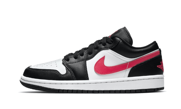 Air Jordan 1 Low Black Siren Red