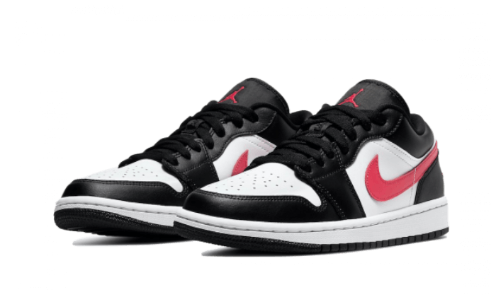 Air Jordan 1 Low Black Siren Red