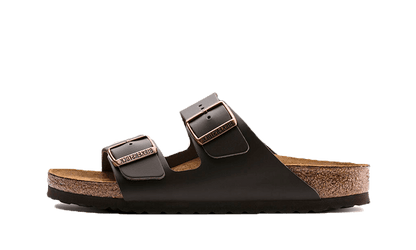 Birkenstock Arizona Natural Leather Dark Brown