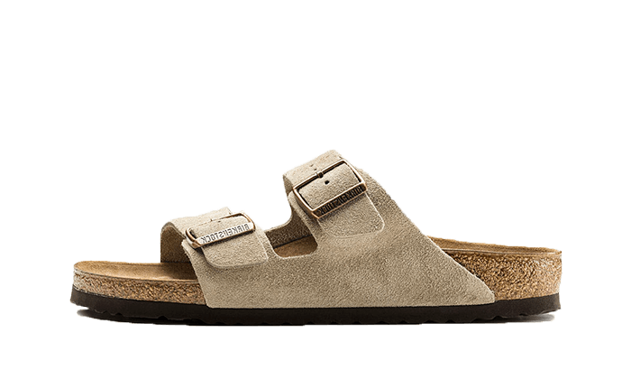 Birkenstock Arizona Suede Leather Taupe