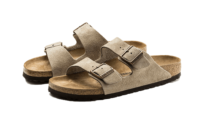 Birkenstock Arizona Suede Leather Taupe