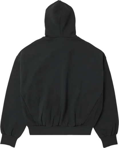 Essentials Fear of God Hoodie Jet Black, Trinity Sneakers