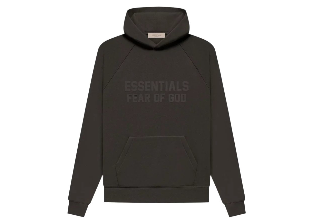 Fear of God Essentials Hoodie Off Black