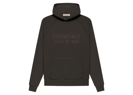 Fear of God Essentials Hoodie Off Black