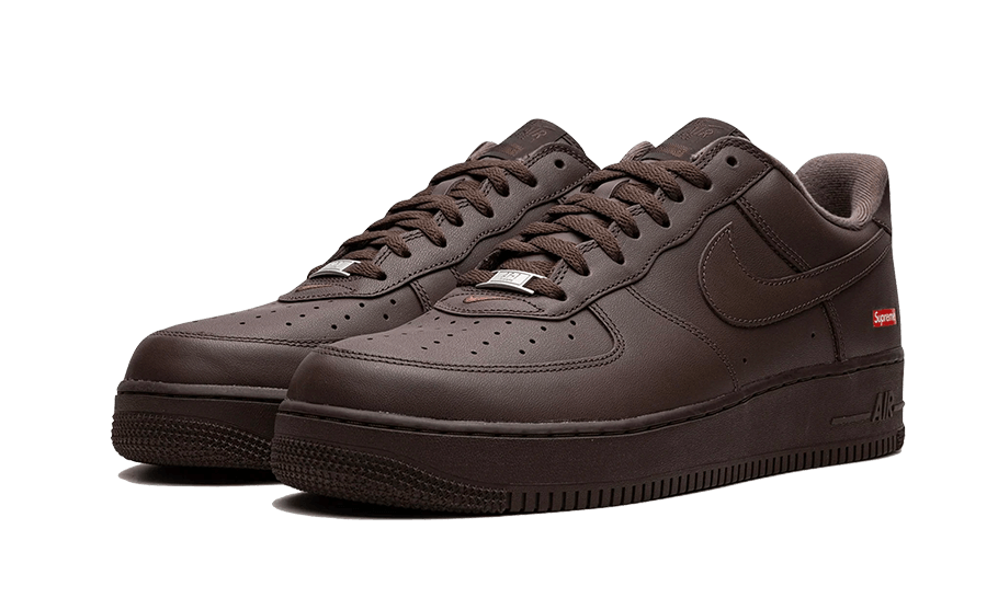 Nike Air Force 1 Low Supreme Baroque Brown, Trinity Sneakers