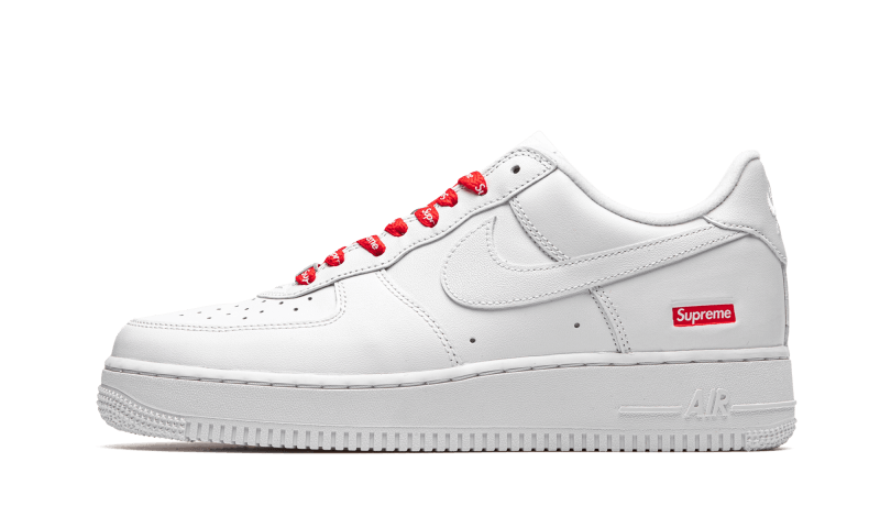 Nike Air Force 1 Low White Supreme, Trinity Sneakers