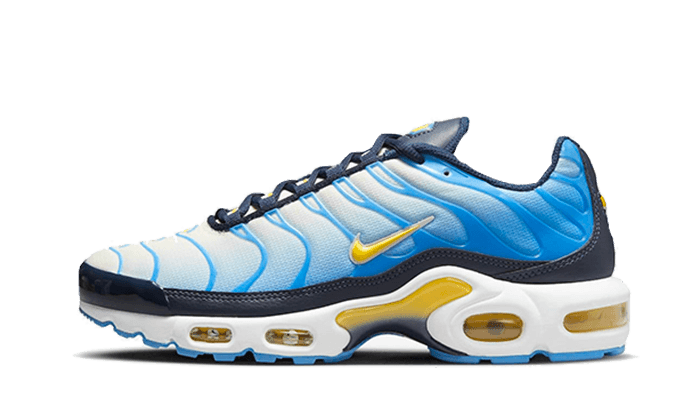 Nike Air Max Plus University Blue Topaz Gold