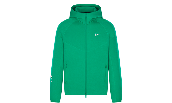 Nike NOCTA Tech Fleece Hoodie Stadium Green, Trinity Sneakers