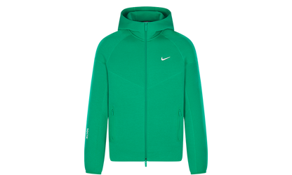 Nike NOCTA Tech Fleece Hoodie Stadium Green, Trinity Sneakers