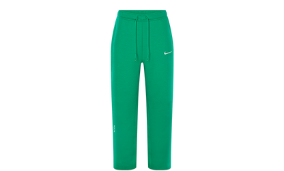 Nike NOCTA Tech Fleece Open Hem Pant Stadium Green, Trinity Sneakers