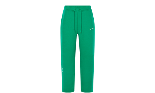 Nike NOCTA Tech Fleece Open Hem Pant Stadium Green, Trinity Sneakers