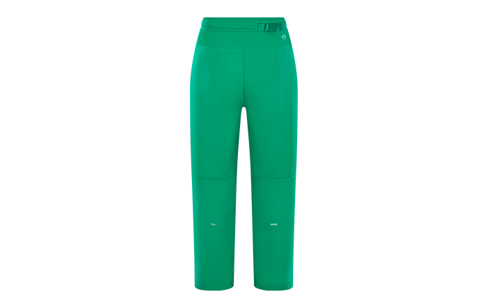 Nike NOCTA Tech Fleece Open Hem Pant Stadium Green, Trinity Sneakers