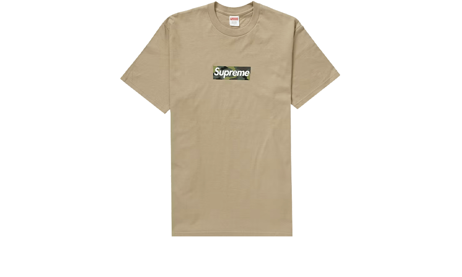 Supreme Box Logo Tee (FW23) Khaki