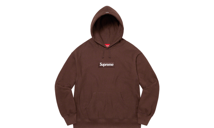 Supreme Hoodie Box Logo FW21 Brown