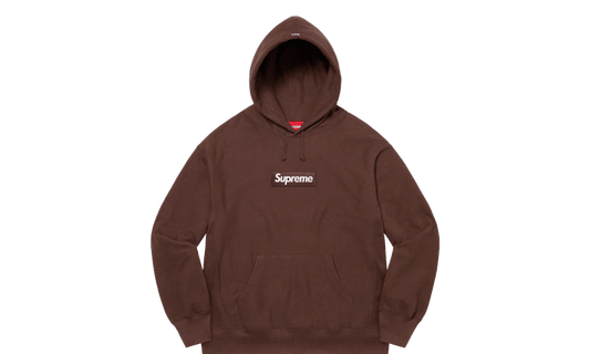 Supreme Hoodie Box Logo FW21 Brown