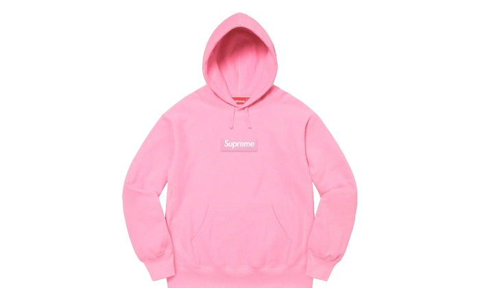 Supreme Hoodie Box Logo FW21 Pink