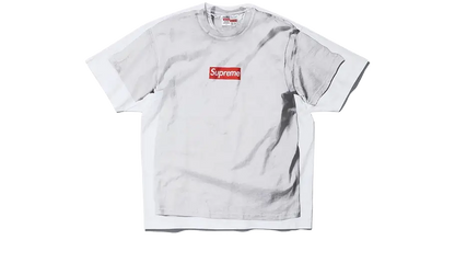 Supreme MM6 Maison Margiela Box Logo Tee White