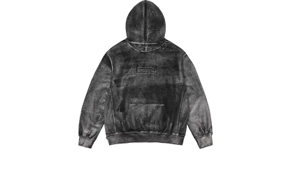 Supreme MM6 Maison Margiela Foil Box Logo Hooded Sweatshirt Black