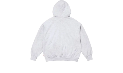 Supreme MM6 Maison Margiela Zip Up Hooded Sweatshirt Ash Grey