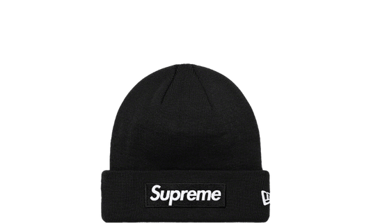 Supreme New Era Box Logo Beanie Black