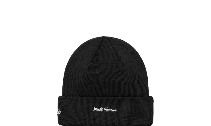 Supreme New Era Box Logo Beanie Black