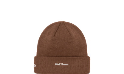 Supreme New Era Box Logo Beanie Brown