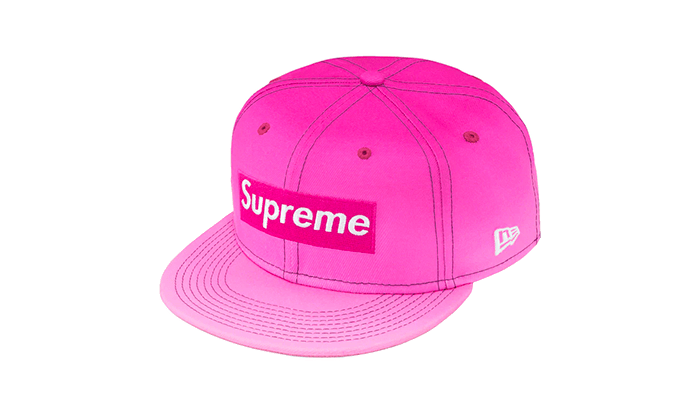 Supreme New Era Gradient Box Logo Pink