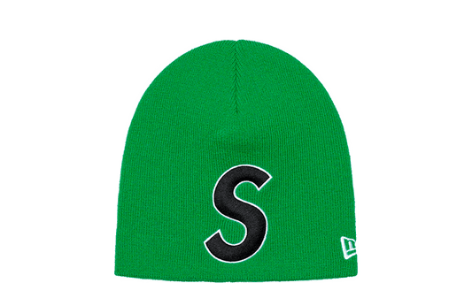 Supreme New Era S Logo Beanie Green