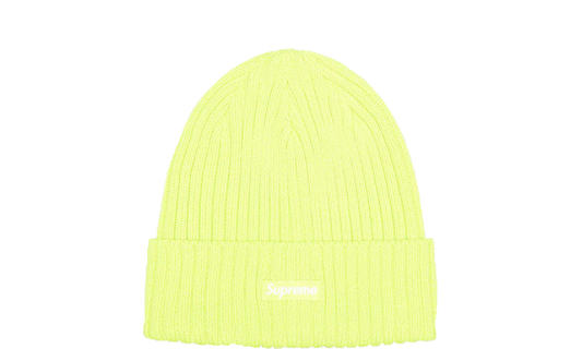 Supreme Overdyed Beanie Light Lime