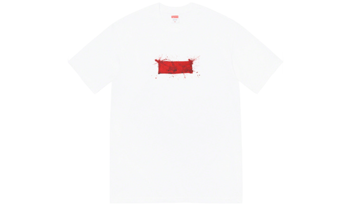 Supreme Ralph Steadman Box Logo Tee White