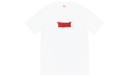 Supreme Ralph Steadman Box Logo Tee White