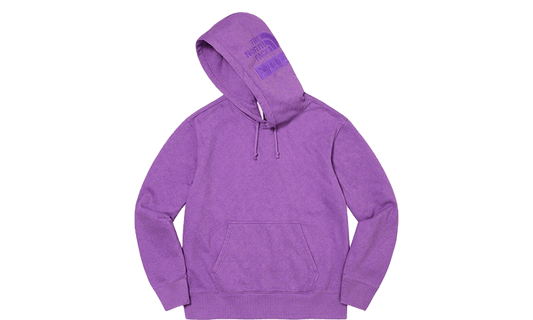 Supreme Supreme The North Face Pigment Printed Hooded Sweatshirt Purple