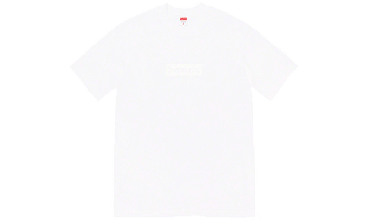 Supreme Tonal Box Logo Tee White