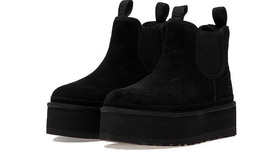 UGG Neumel Platform Chelsea Boot Black