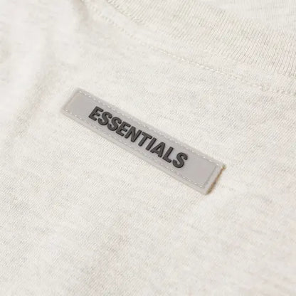 Fear of God Essentials T-shirt Light Oatmeal - Trinity Sneakers