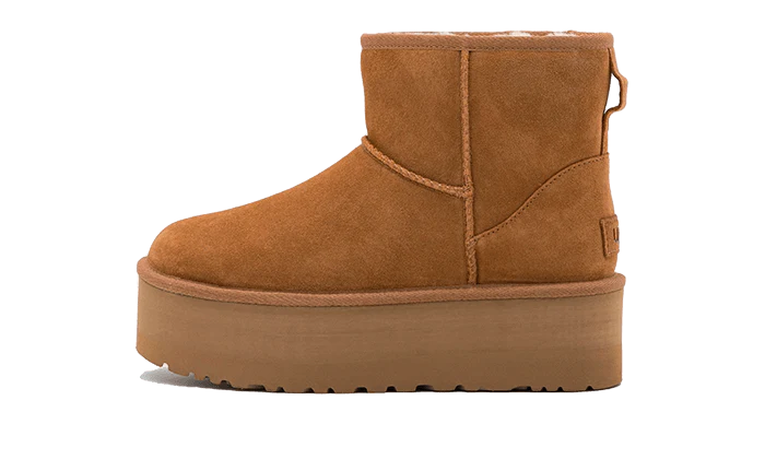 UGG Classic Mini Platform Boot Chestnut - Trinity Sneakers