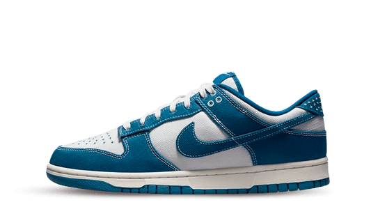 Trinity Sneakers Dunk Low Industrial Blue Sashiko