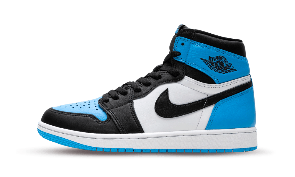 Air Jordan 1 High UNC Toe - Trinity Sneakers