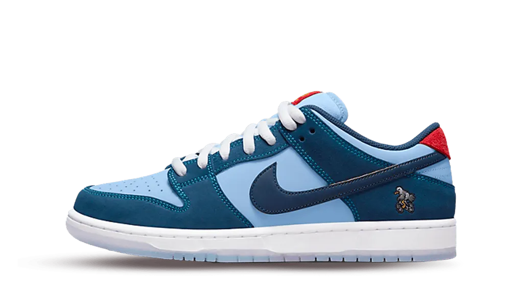 Nike SB Dunk Low Pro Coastal Blue x Why So Sad - Trinity Sneakers