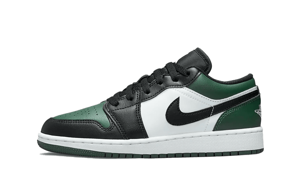 Air Jordan 1 Low Green Toe (GS) - Trinity Sneakers