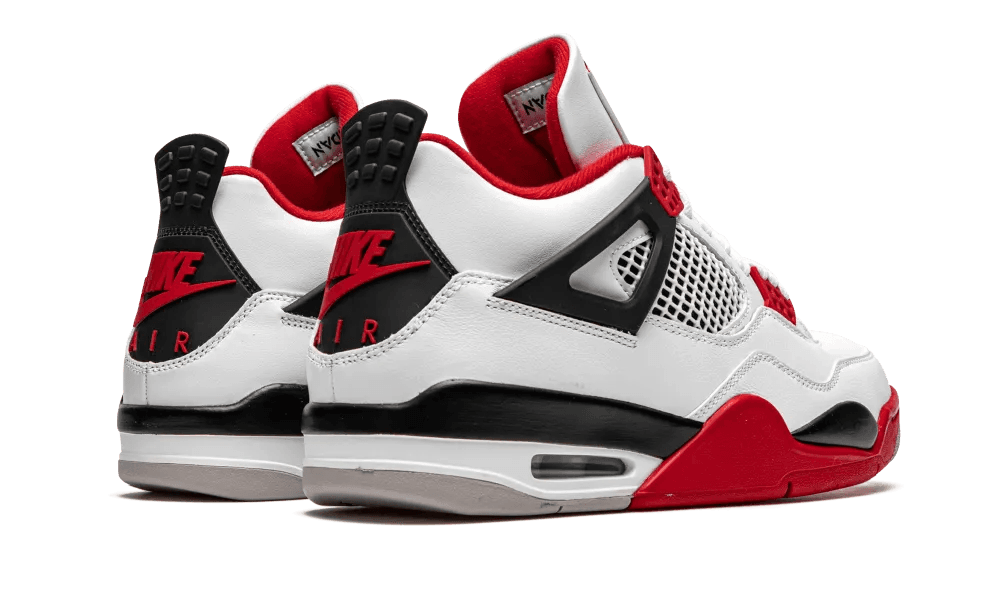 Air Jordan 4 Retro Fire Red - Trinity Sneakers