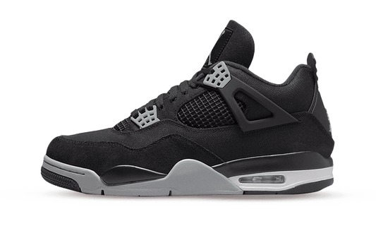 Air Jordan 4 Retro SE Black Canvas - Trinity Sneakers