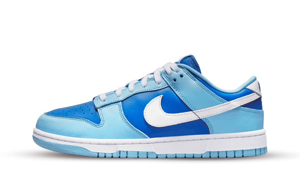 Dunk Low Retro QS Argon White Blue Flash - Trinity Sneakers