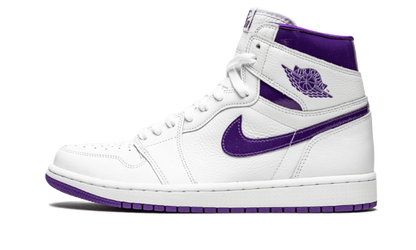 Air Jordan 1 Retro High Court Purple White - Trinity Sneakers