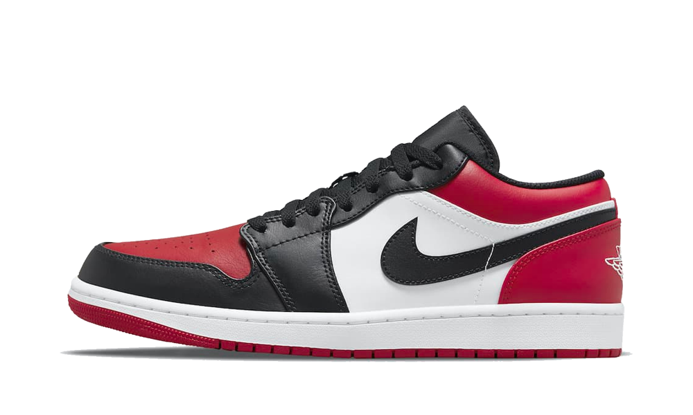 Air Jordan 1 Low Bred Toe (2021) - Trinity Sneakers