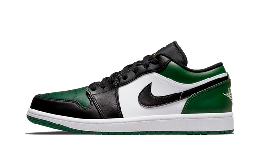 Air Jordan 1 Low Green Toe - Trinity Sneakers